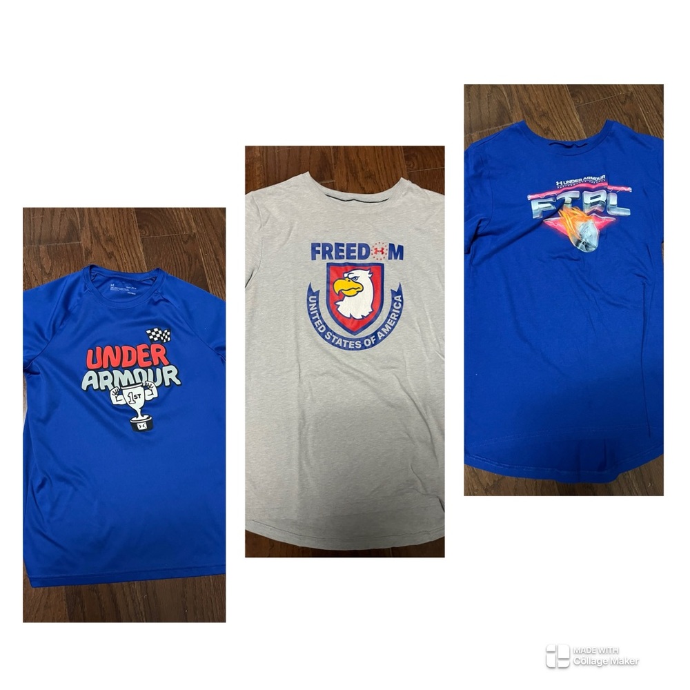 Under Armour large Kids Tee Set